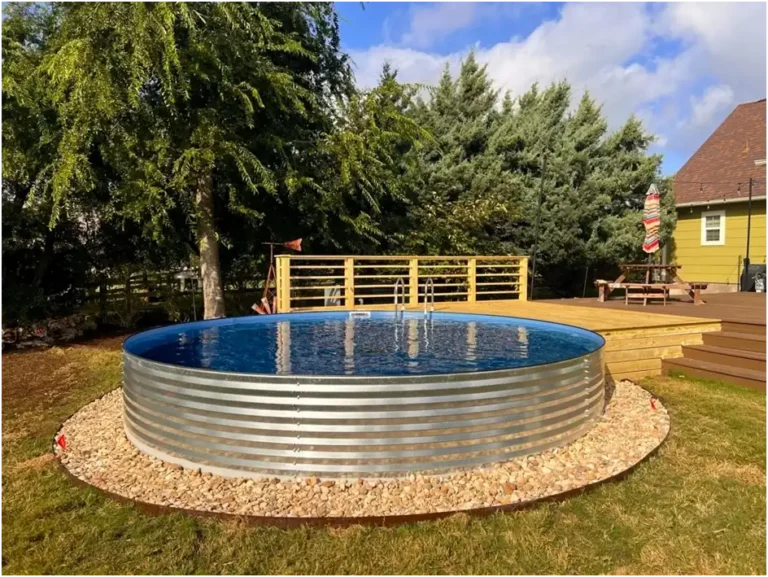 Semi-Sunken Swimming Pools