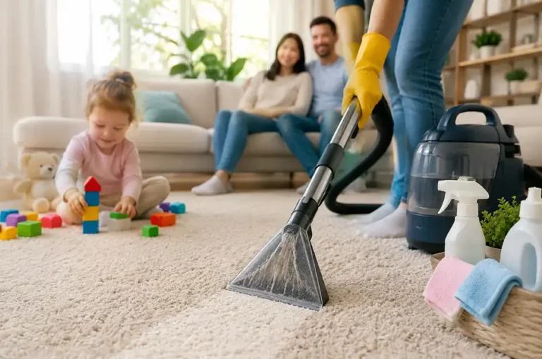 The Best Carpet Cleaning Solutions for Families with Children