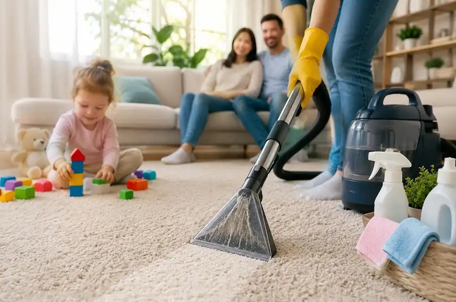 The Best Carpet Cleaning Solutions for Families with Children