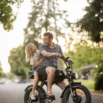 Emoko C93 family lifestyle ride on a quiet street