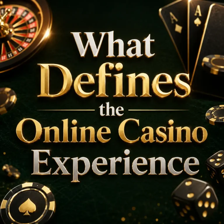 What Defines the Online Casino Experience