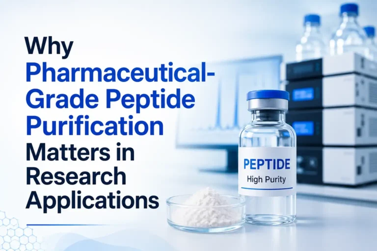 Why Pharmaceutical-Grade Peptide Purification Matters in Research Applications