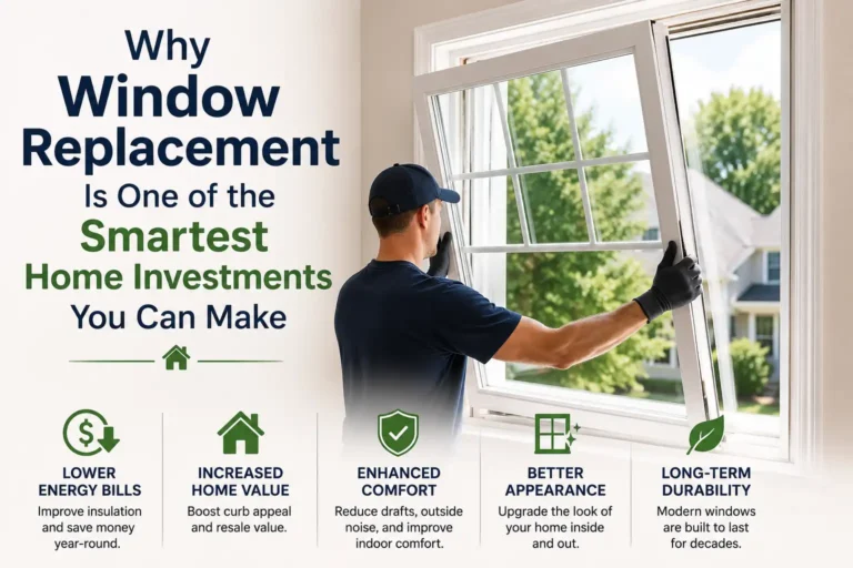 Why Window Replacement Is One of the Smartest Home Investments You Can Make