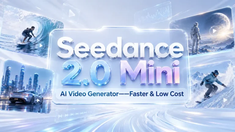 Why Seedance 2.0 Mini Is a Practical Choice for Fast AI Video Creation